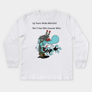 Red Pill Mung Kids Long Sleeve T-Shirt